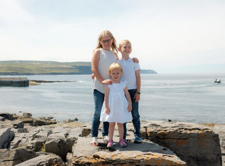 Family portrait photography by Paul Corey, Ennis, County Clare
